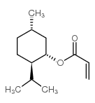 d-menthyl acrylate Structure