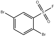 2,5-Dibromobenzenesulfonyl fluoride structure