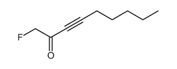 3-Nonyn-2-one,1-fluoro-结构式