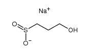 sodium 3-hydroxy-1-propanesulfinate结构式