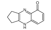 1H-Cyclopenta[b]quinoxalin-5-ol,2,3-dihydro-(6CI) Structure