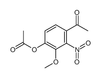 4-Acetyl-2-methoxy-3-nitrophenyl acetate picture