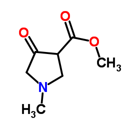 Methyl 1-Methyl-4-oxopyrrolidine-3-carboxylate Structure