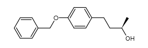 (2R)-4-[4-(benzyloxy)phenyl]butan-2-ol结构式