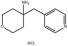 4-(Pyridin-4-ylmethyl)oxan-4-amine dihydrochloride Structure