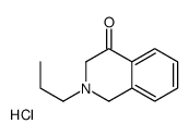 2-propyl-1,3-dihydroisoquinolin-4-one,hydrochloride Structure