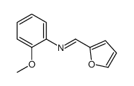 1-(furan-2-yl)-N-(2-methoxyphenyl)methanimine结构式