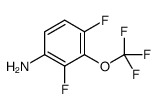 2,4-difluoro-3-(trifluoromethoxy)aniline structure