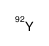 yttrium-92 Structure