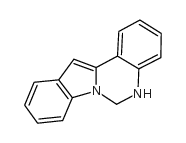 5,6-二氢吲哚并[1,2-c]喹唑啉结构式