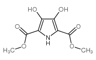 3,4-二羟基-1H-吡咯-2,5-二羧酸二甲酯结构式