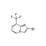 2-Bromo-8-(trifluoromethyl)imidazo[1,2-a]pyridine Structure