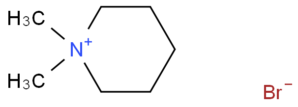 Piperidinium, 1,1-dimethyl-, bromide Structure