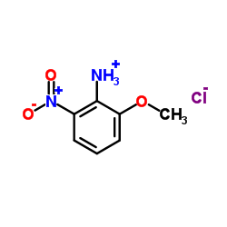 BENZENAMINE, 2-METHOXY-6-NITRO-, MONOHYDROCHLORIDE picture