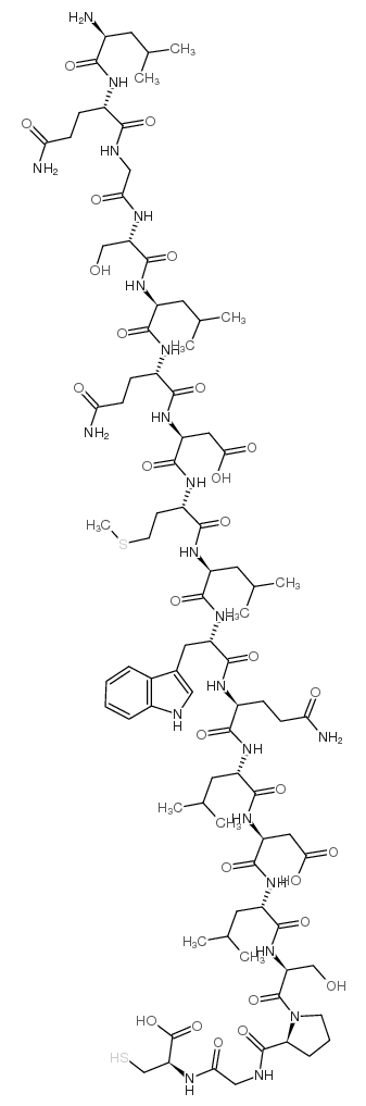 Leptin (150-167) (human) Structure