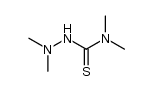 1,1,4,4-Tetramethyl-thiosemicarbazid结构式