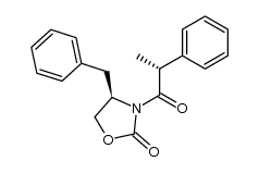 (4R)-4-benzyl-3-[(2R)-2-phenylpropionyl]oxazolidin-2-one结构式