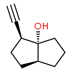 3a(1H)-Pentalenol, 3-ethynylhexahydro-, (3R,3aS,6aR)-rel- (9CI) Structure