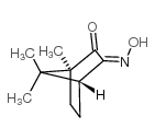 (1S,E)-(-)-Camphorquinone 3-oxime structure