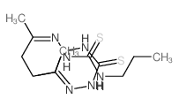 2,5-Hexanedione,bis(4-propyl-3-thiosemicarbazone) (8CI)结构式