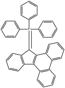 (13H-Indeno[1,2-l]phenanthren-13-ylidene)triphenylphosphorane structure