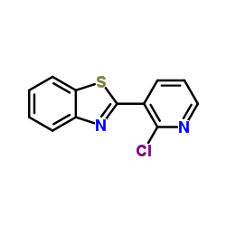 2-(2-Chloro-3-pyridinyl)-1,3-benzothiazole Structure