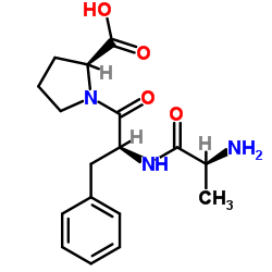 H-Ala-Phe-Pro-OH structure