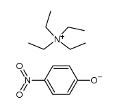 Tentraethylammonium 4-nitrophenoxide结构式