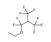 1-ethoxy-1,1,3,3,3-pentafluoro-2-(trifluoromethyl)propane结构式