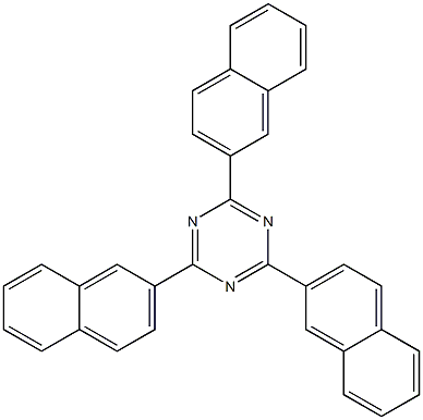 2,4,6-Tri-naphthalen-2-yl-[1,3,5]triazine picture