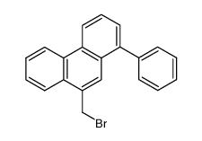 9-(Bromomethyl)-1-phenylphenanthren结构式