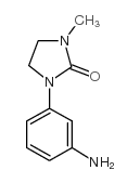 1-(3-aminophenyl)-3-methylimidazolidin-2-one structure