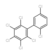 2,2',3,4,5,5',6-Heptachlorobiphenyl Structure