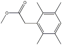 (2,3,5,6-Tetramethylphenyl)acetic acid methyl ester结构式