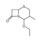 5-Thia-1-azabicyclo[4.2.0]octan-8-one,2-ethoxy-3-methyl-(9CI) structure