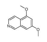 5,7-dimethoxyisoquinoline Structure