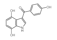 (4,7-dihydroxy-1H-indol-3-yl)-(4-hydroxyphenyl)methanone picture