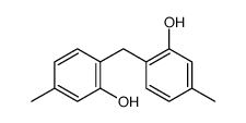 2-[(2-hydroxy-4-methylphenyl)methyl]-5-methylphenol Structure