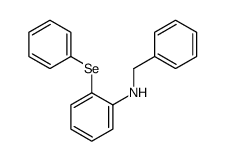 N-benzyl-2-phenylselanylaniline Structure