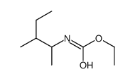 ethyl N-(3-methylpentan-2-yl)carbamate结构式