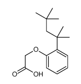 2-[2-(2,4,4-trimethylpentan-2-yl)phenoxy]acetic acid结构式