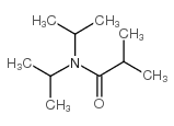 N,N-二异丙基异丁胺结构式