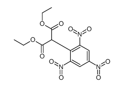 diethyl 2-(2,4,6-trinitrophenyl)propanedioate Structure