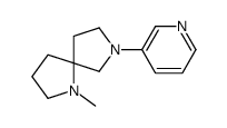 1-methyl-7-pyridin-3-yl-1,7-diazaspiro[4.4]nonane Structure