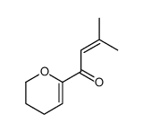 1-(3,4-dihydro-2H-pyran-6-yl)-3-methylbut-2-en-1-one Structure