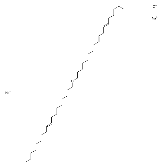 (Z,Z)-ALPHA-SULFO-OMEGA-(9,12-OCTADECADIENYLOXY)POLY(OXY-1,2- ETHANEDIYL), SODIUM SALT结构式