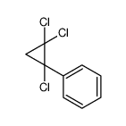 (1,2,2-Trichlorocyclopropyl)benzene Structure