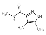 1H-Pyrazole-3-carboxamide,4-amino-N,5-dimethyl- picture