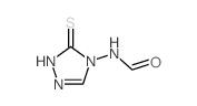 Formamide,N-(1,5-dihydro-5-thioxo-4H-1,2,4-triazol-4-yl)-结构式