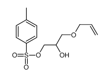 (2-hydroxy-3-prop-2-enoxypropyl) 4-methylbenzenesulfonate Structure